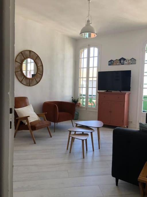 Appartement Vue Mer Laterale Mers-les-Bains Exteriér fotografie